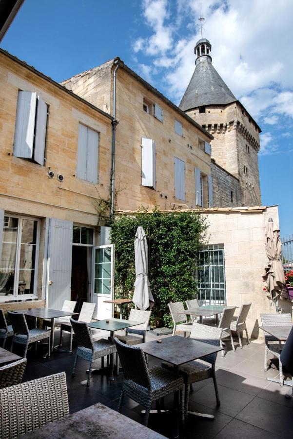 Logis Hotel De La Tour Libourne Exteriör bild