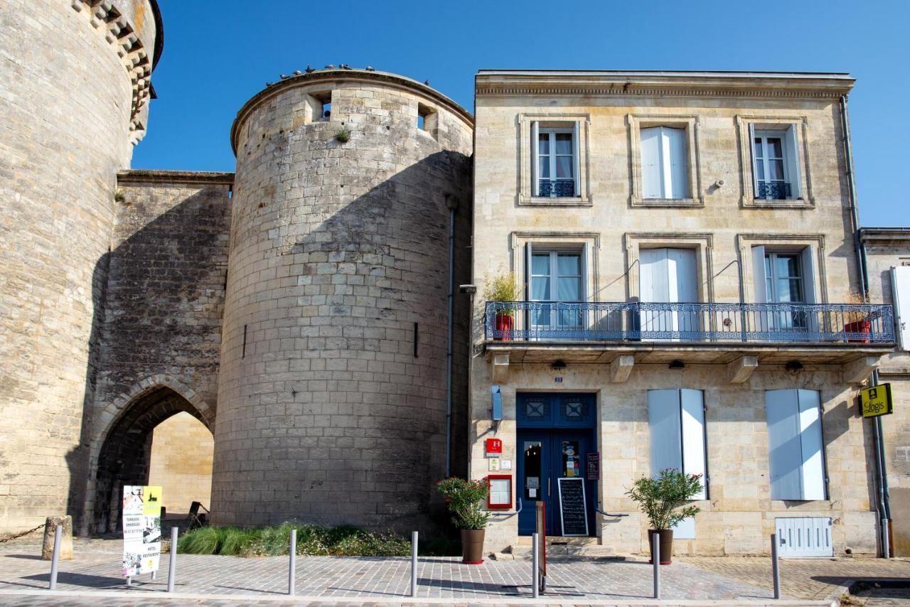 Logis Hotel De La Tour Libourne Exteriör bild